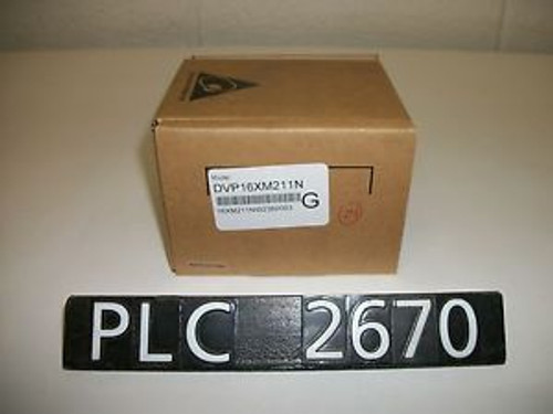 NEW Delta DVP16XM211N Expansion Input Module (PLC2670)