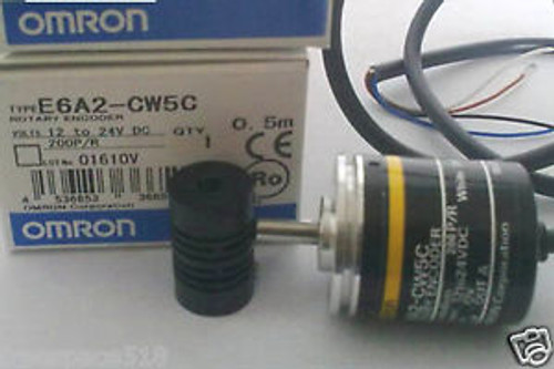 NEW IN BOX OMRON Incremental Rotary Encoder E6A2-CW5C 100P/R 12-24VDC