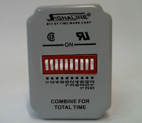 Time Mark / Signaline 362-120V-.1SEC 10A 120VAC Interval Timer Relay