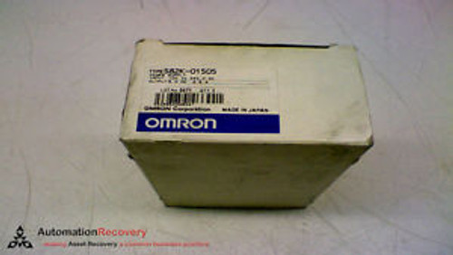 OMRON S82K-01505 POWER SUPPLY 100-240VAC 5VDC 2.5A, NEW