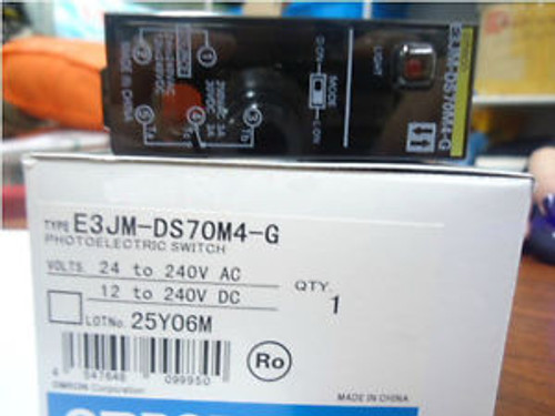 Omron Photoelectric Switch E3JM-DS70M4-G new in box