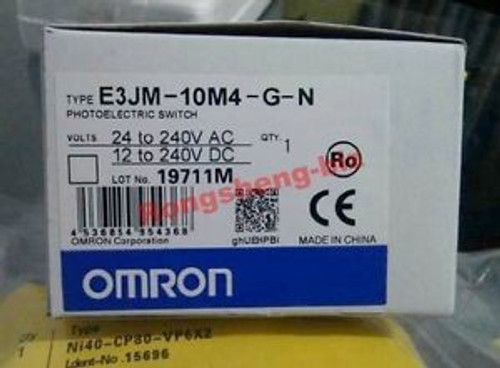 1PC Omron Photoelectric Switch E3JM-10M4-G-N New In Box