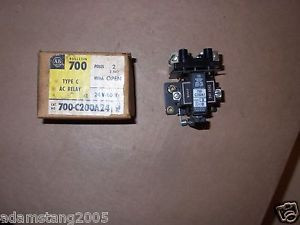 NEW ALLEN BRADLEY 700C200A24 SER.B TYPE C RELAY 24V-60HZ