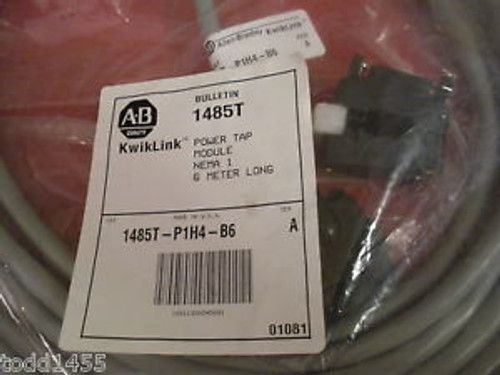 Allen Bradley 1485T-P1H4-B6 KwikLink Power Tap Module