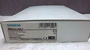 BOX OF 100 SIEMENS BEIGE THROUGH TERMINALS 8WA1001-1DF11 NEW SEALED 8WA10111DF11