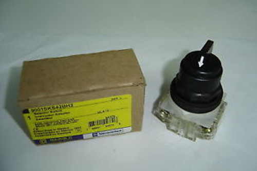 SQUARE D 9001-SKS42BH2 SELECTOR SWITCH 3 POSITION New