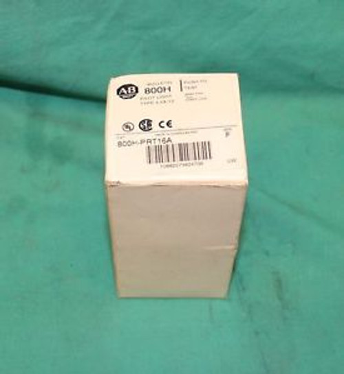 Allen Bradley 800H-PRT16A Pilot Light Push to Test Amber Lens NEW