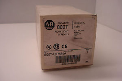 NEW ALLEN BRADLEY 800T-QTH24A PILOT LIGHT SER. T 800TQTH24A