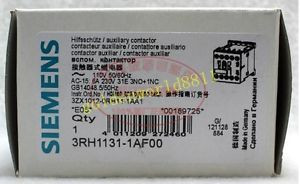 NEW SIEMENS Contactor relay 3RH1131-1AF00 AC110V for industry use