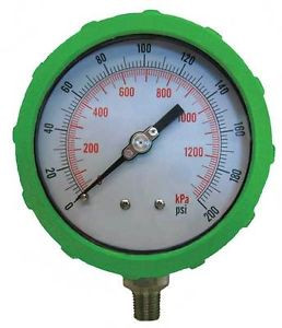 4EFH5 Pressure Gauge, Test, 4 In