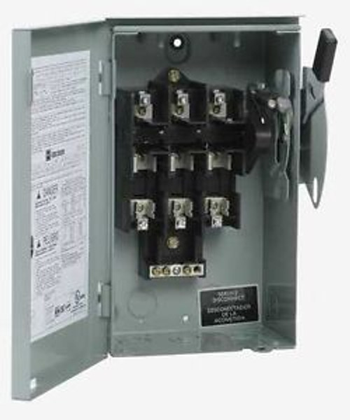 EATON DG321UGB Gral Duty Safety Switch,30A,Nonfusible