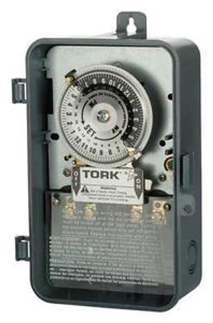 TORK 1101B-P Electromechanical Timer, 120V, SPST-NO