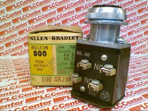Allen Bradley 800A-K2Bb  800Ak2Bb