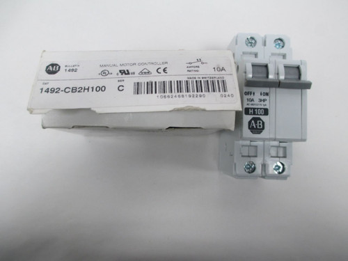 Allen Bradley 1492Cb2H100  Genuine Ab 1492 Cb 2 H 100