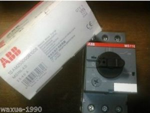 NEW  ABB motor protection MS116-4.0 IN BOX