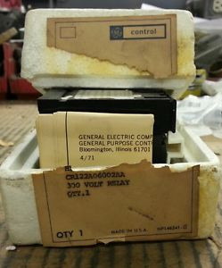 NEW IN BOX GE CR122A06002AA Industrial Relay