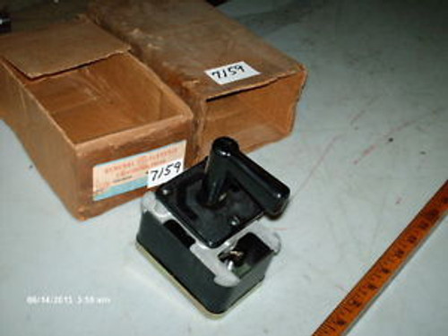 GE Auxiliary Control Switch #16SB #1AB312SSS2P (New)