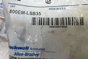 5 NEW ALLEN BRADLEY 800EM-LSB35 SELECTOR SWITCH 800EMLSB35