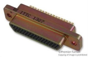 No. 34C2521 Itt Cannon Mdm-51Psb Micro-D Connector Plug 51Pos Solder
