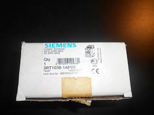 Siemens 3RT1036-1AP00 Contactor New