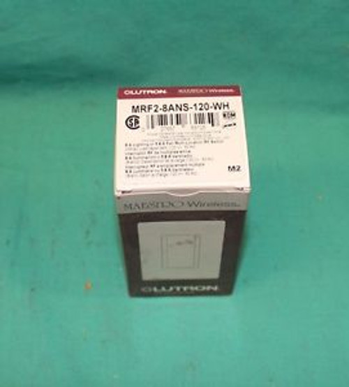 Lutron MRF2-8ANS-120-WH Maestro Wireless 8A Multi-Location RF Switch NEW