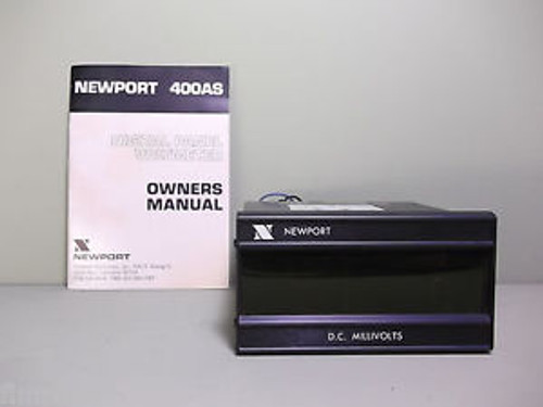 NEW IN BOX -  Newport 400AS-2  A3, D2, ER - Digital Panel Voltmeter