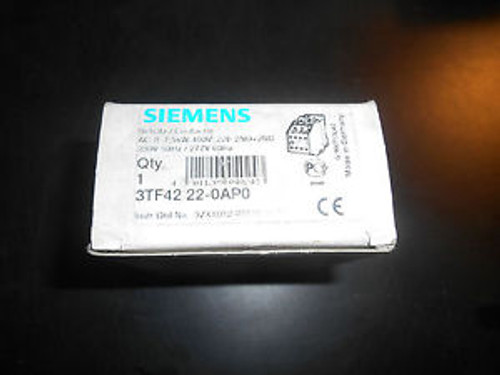 Siemens 3TF4222-0AP0 Control Relay New