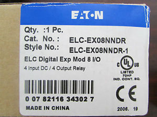 EATON CUTLER HAMMER ELC EX08NNDR 1 Expansion Module