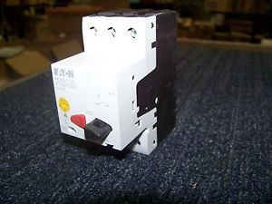 Eaton Push-Button Operated Motor Protector #PKZM01-2,5 New
