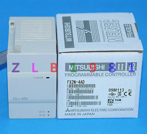 Mitsubishi FX2N-4AD  PLC Module New In Box