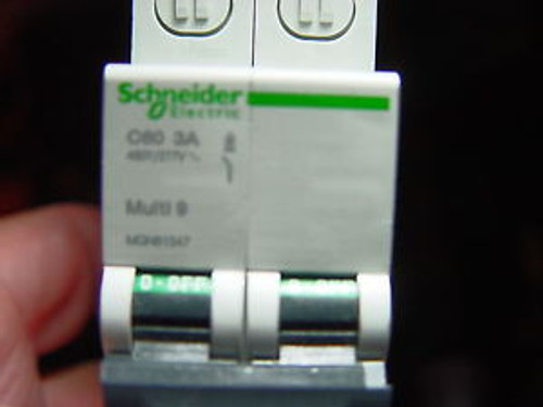 SCHNEIDER ELECTRIC  MGN61347  MINIATURE CIRCUIT BREAKER 480Y/277V 3A Multi 9 C60