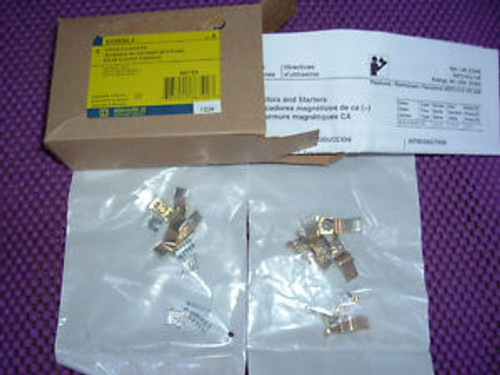 NEW SEALED IN BAGS  Square D 9998SL3 Size 1  Contact Kit 3 Pole  in Box 9998 SL3