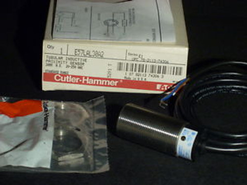 NEW Cutler-Hammer Eaton E57LAL30A2 Tubular Inductive Proximity Sensor 20-250 VAC