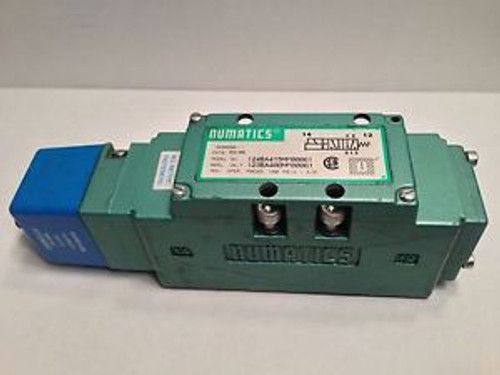 NEW NUMATICS PNEUMATIC SOLENOID VALVE 124BA415MP00061 123BA400MP00061