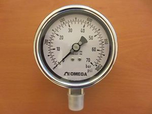 New Omega Pressure Gauges - 4 Dial 1000 psi/70 bar