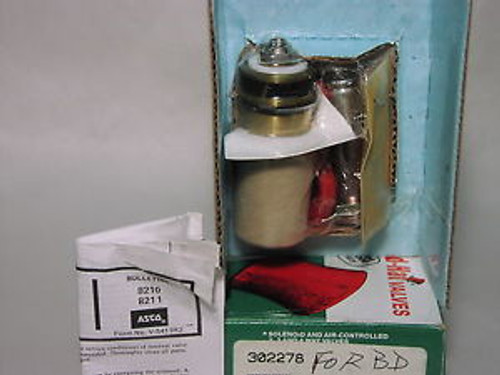 ASCO 302278 REBUILD REPAIR SERVICE KIT 8210G26 New