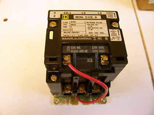 NEW SQUARE D CLASS 8502 TYPE SBO2V02  CONTACTOR