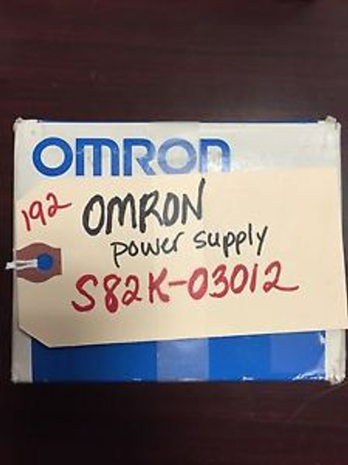 Omron S82K-03012 Power Supply