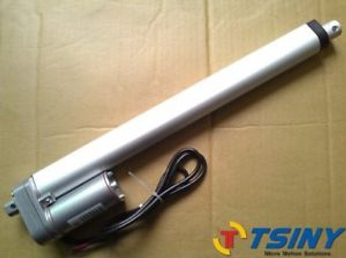 Linear actuator motor Stroke 300mm=12inches Force 300N=66lb 12 VDC
