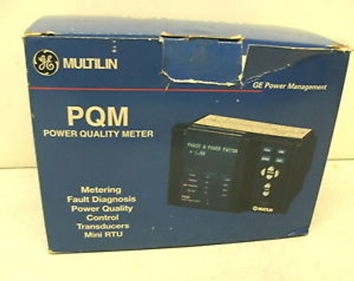 GE MULTILIN POWER QUALITY METER MODULE PQM MOD508-514, NO DISPLAY, 70-265 VAC