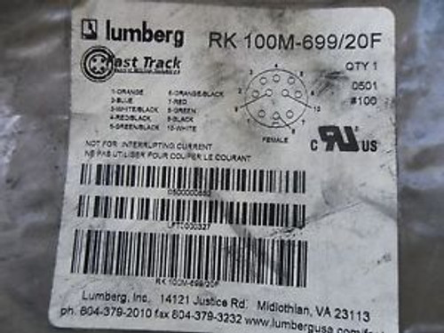 LUMBERG RK 100M-699/20F