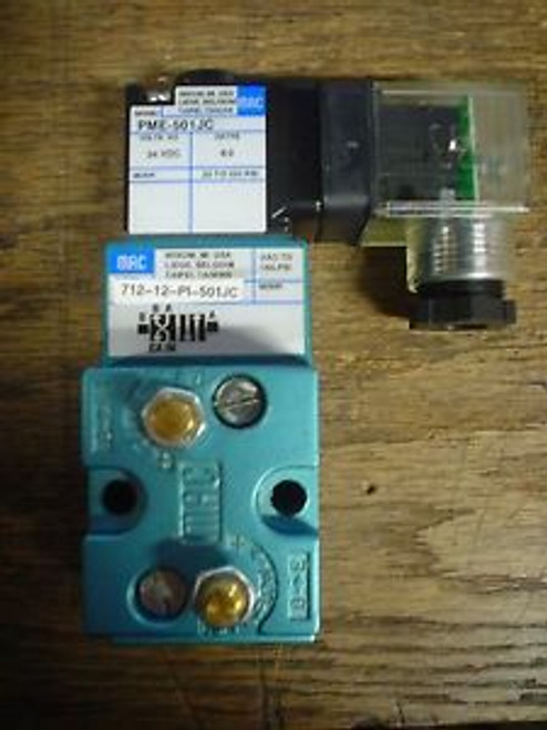 New MAC valve 712-12-PI-501JC -60 day warranty