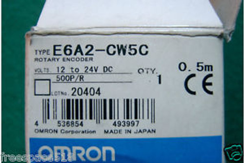 New in box Omron Rotary Encoder E6A2-CW5C 500 P/R