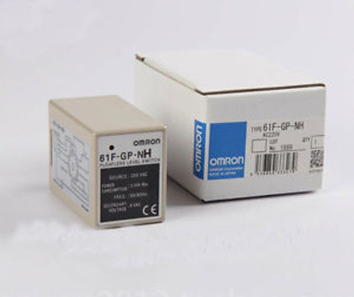 Omron Floatless Level Switch 61F-GP-NH 220VAC New In Box