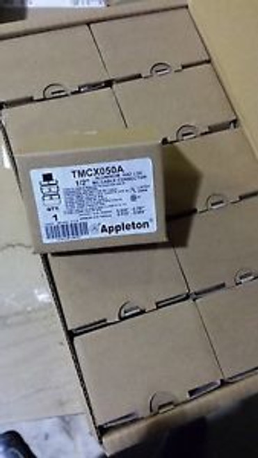 Qty-10 Appleton TMCX050A 1/2 Inch Haz Loc Hazardous Location Cable Connector TMC