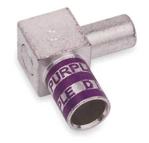 THOMAS & BETTS FLAG40 Flag Connector, 4/0 AWG, Purple