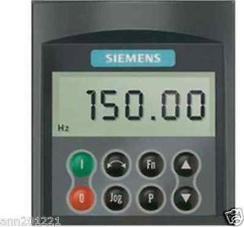 Siemens inverter panel 6SE6400-0BP00-0AA1