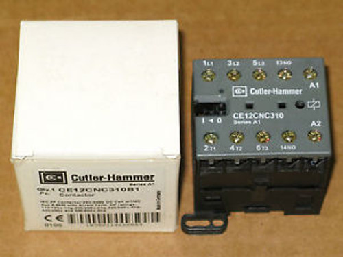 New Cutler Hammer CE12CNC310B1 IEC Non-Reversing Contactor 220/240VDC