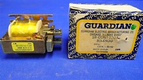 GUARDIAN SOLENOID 18-C-120V A421-062510-08 60HZ New