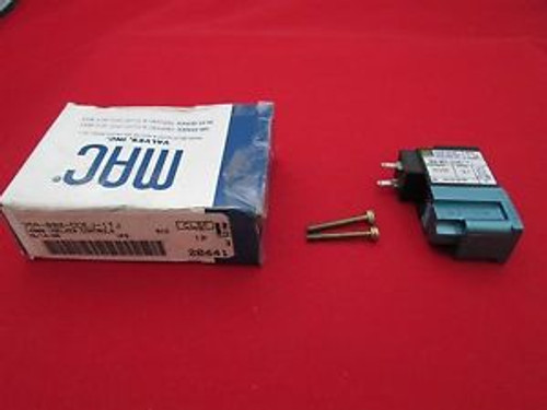 MAC  35A-B00-DDEJ-1TJ Solenoid Valve